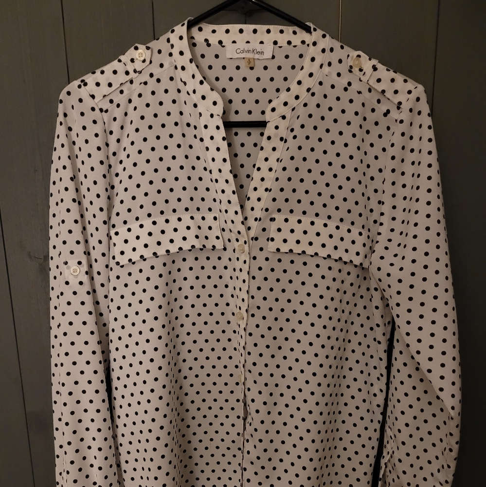 Calvin Klein Dress Blouse